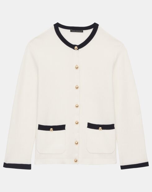 Cardigan Georgina écru