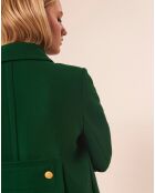 Manteau en Laine mélangée Marc émeraude