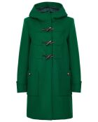 Manteau en Laine mélangée Manoelli émeraude