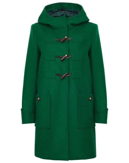 Manteau en Laine mélangée Manoelli émeraude
