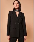 Veste en Laine mélangée Valentia noire