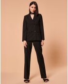 Veste en Laine mélangée Valentia noire