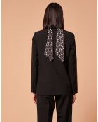 Veste en Laine mélangée Valentia noire