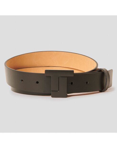 Ceinture en Cuir 8 Bis Belt noire