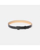 Ceinture en Cuir 8 Bis Belt noire