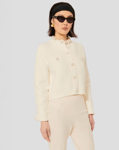Gilet Guetty écru