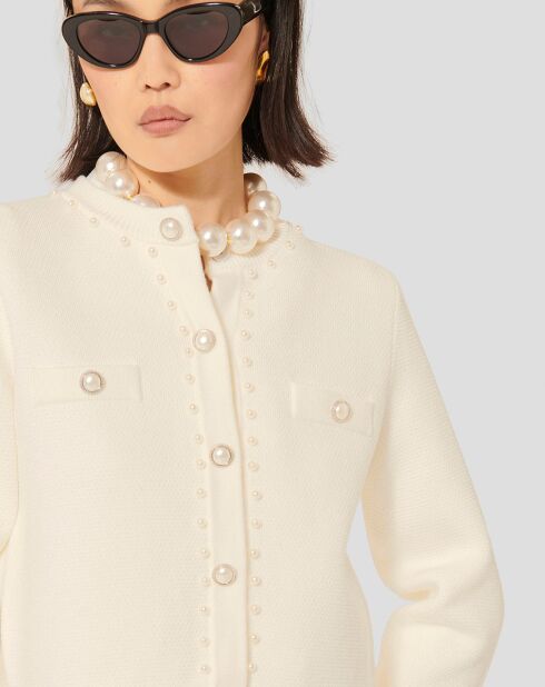 Gilet Guetty écru