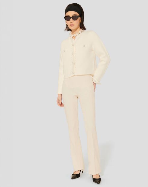 Gilet Guetty écru
