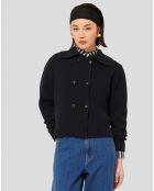 Cardigan 100% Laine Goldie nuit