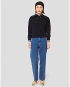 Cardigan 100% Laine Goldie nuit