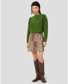 Cardigan 100% Laine Gustave cactus