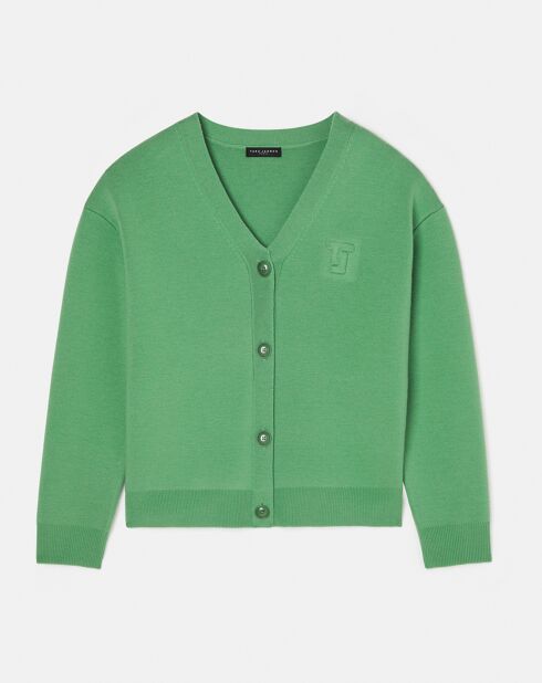 Gilet en Laine mélangée Gibus amande