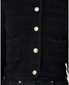 Gilet en Coton & Laine Giuda nuit