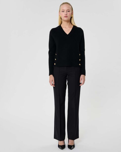 Pantalon en Laine mélangée Premier noir