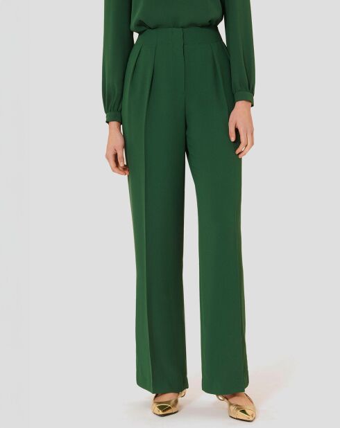 Pantalon Parigi vert