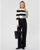 Pantalon en Laine mélangée Parigi noir