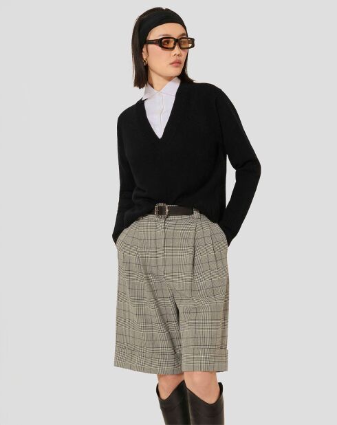 Pull en Laine & Alpaga Prisca charcoal