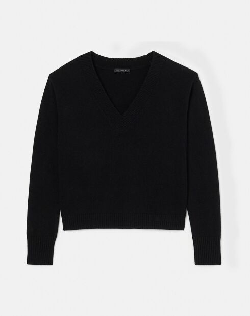 Pull en Laine & Alpaga Prisca charcoal