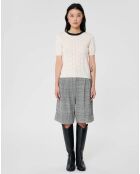 Pull 100% Laine Pontaven écru