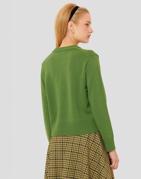 Pull 100% Laine Preppy cactus