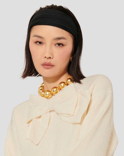 Pull 100% Laine Phoebe écru
