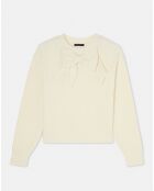 Pull 100% Laine Phoebe écru
