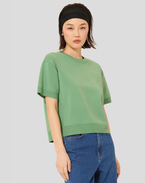 Pull en Laine mélangée Pamelia amande