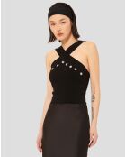 Top en maille Prana noir