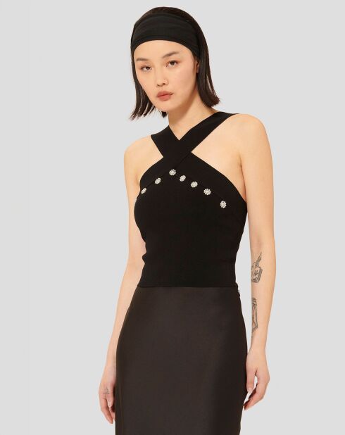 Top en maille Prana noir