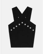 Top en maille Prana noir