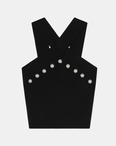 Top en maille Prana noir