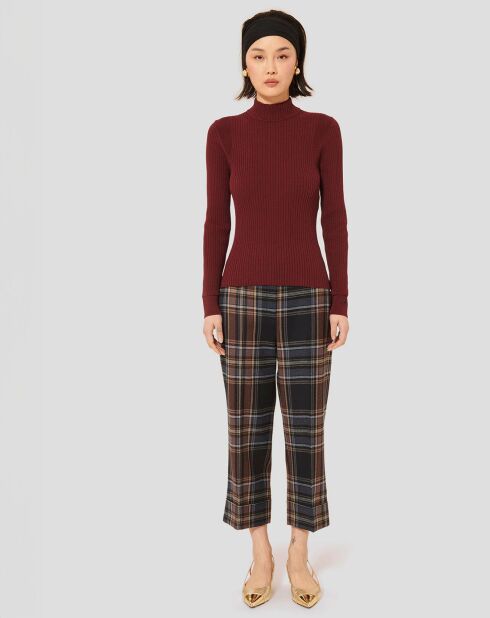 Pull Prudie bordeaux