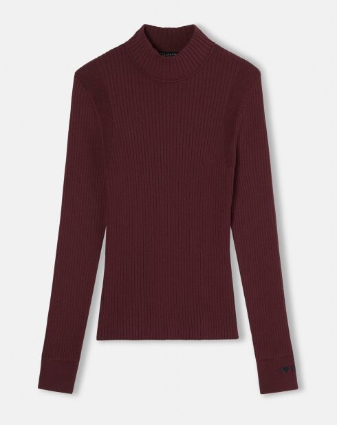 Pull Prudie bordeaux