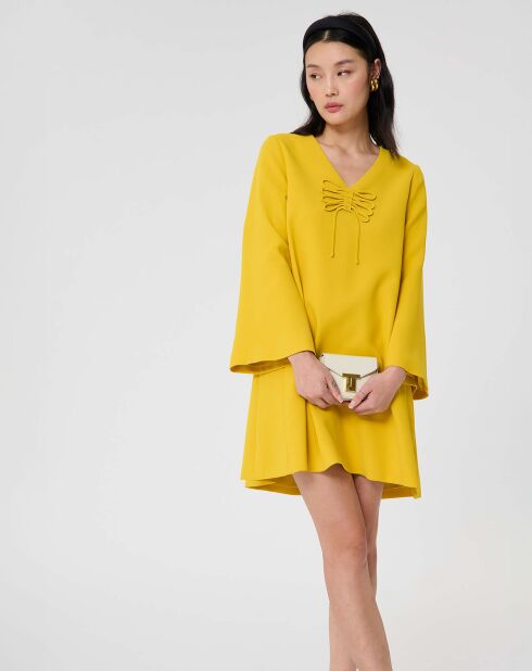 Robe Rolie jaune citron
