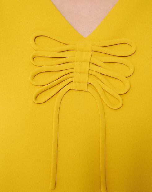 Robe Rolie jaune citron