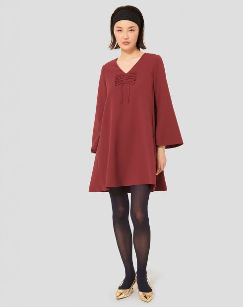 Robe Rolie bordeaux
