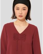 Robe Rolie bordeaux