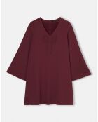 Robe Rolie bordeaux