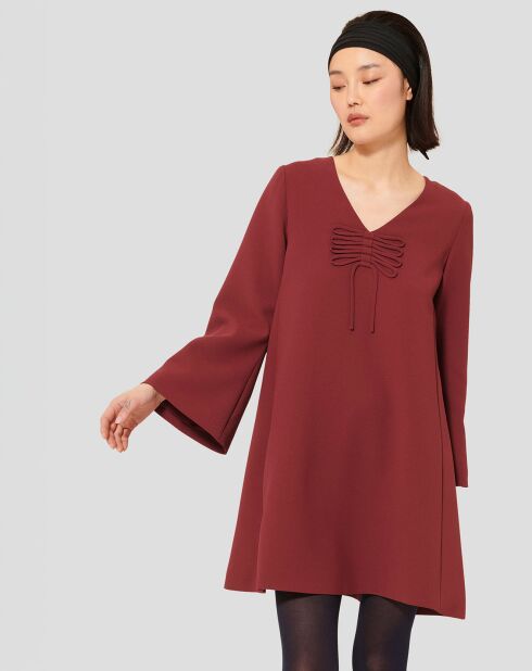 Robe Rolie bordeaux