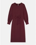 Robe Rossini bordeaux