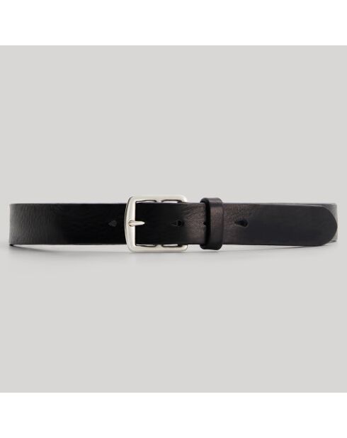 Ceinture en Cuir D'Austin noire