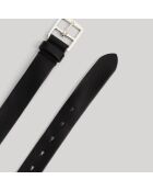 Ceinture en Cuir D'Austin noire
