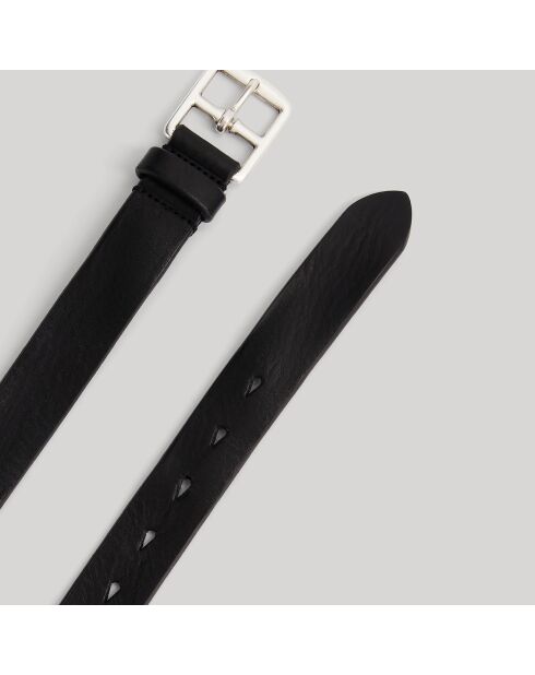 Ceinture en Cuir D'Austin noire