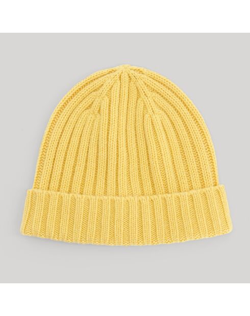 Bonnet en Laine & Cachemire soleil