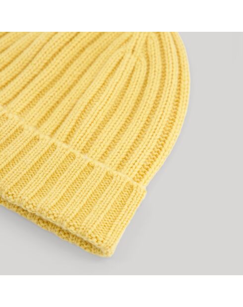 Bonnet en Laine & Cachemire soleil