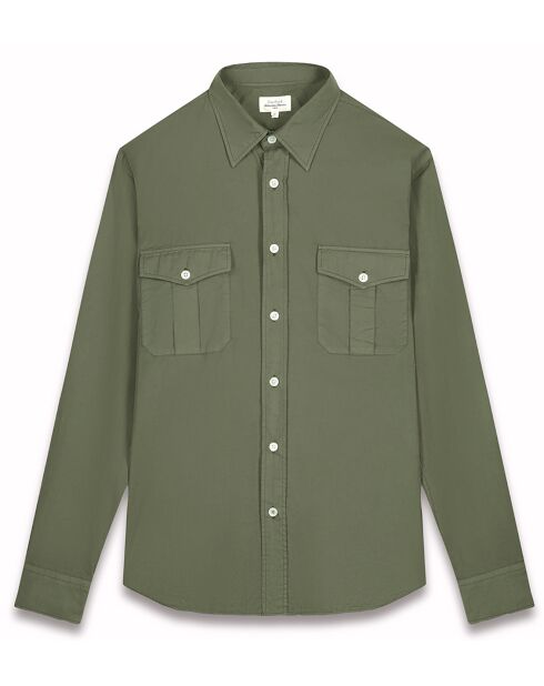 Chemise regular Patrouille Pat vert camo