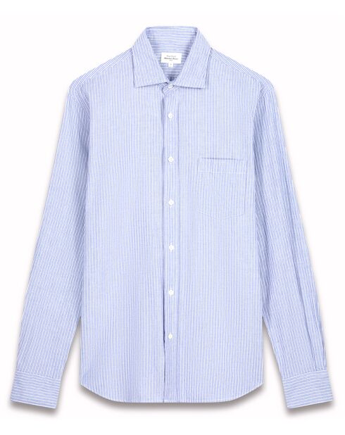 Chemise regular Paul bleue