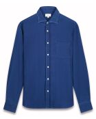 Chemise en Flanelle regular Paul indigo