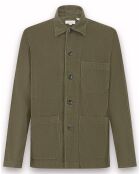 Veste en Velours côtelé Poiré olive noire