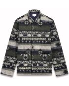 Veste Poiré bleu marine/vert